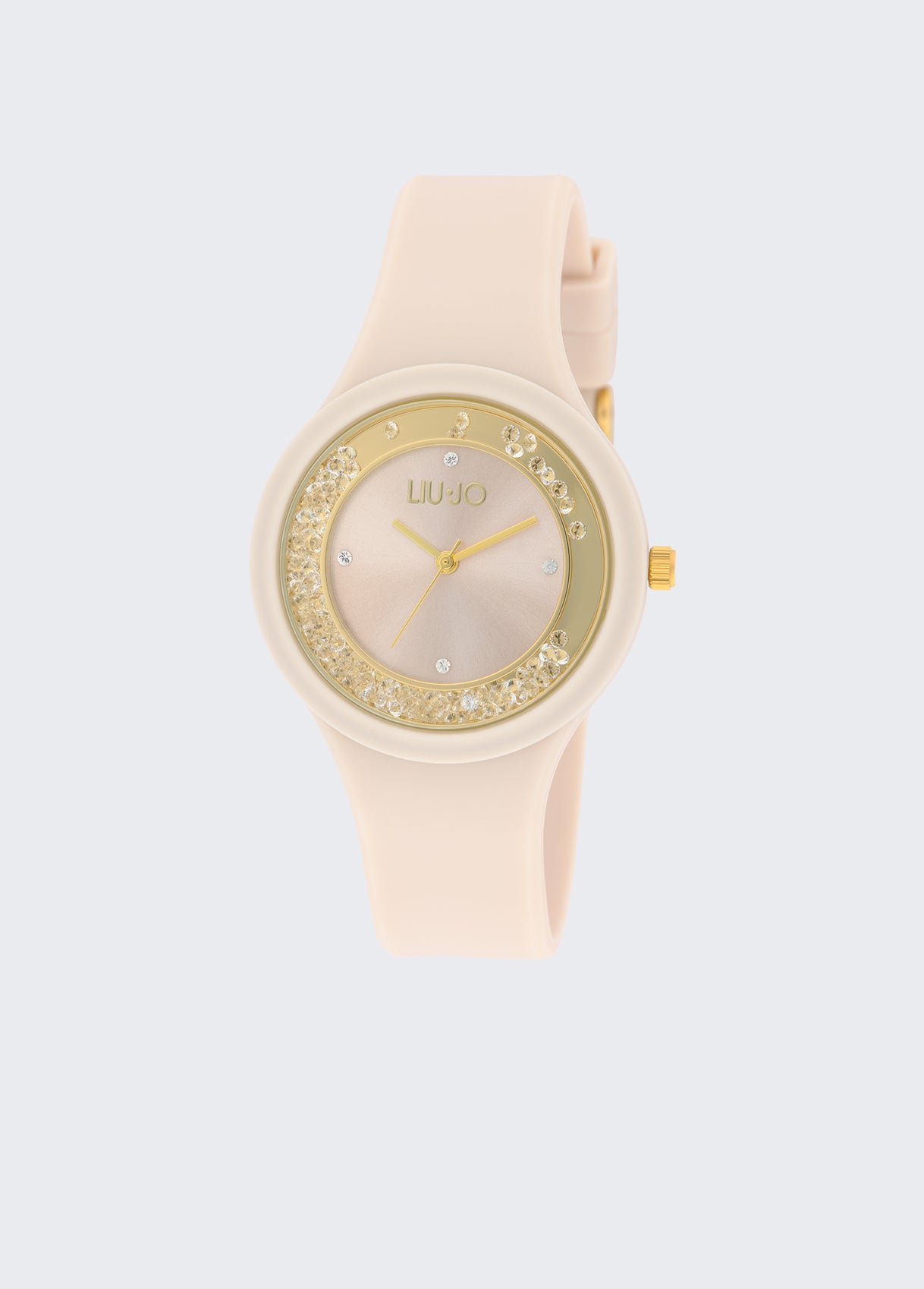 Orologio in silicone con brill Liu Jo