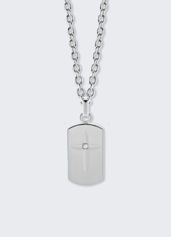 Collana con piastrina
