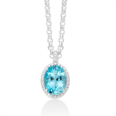 Collana MILUNA Gioielli "GEMMA DEL CIELO"
