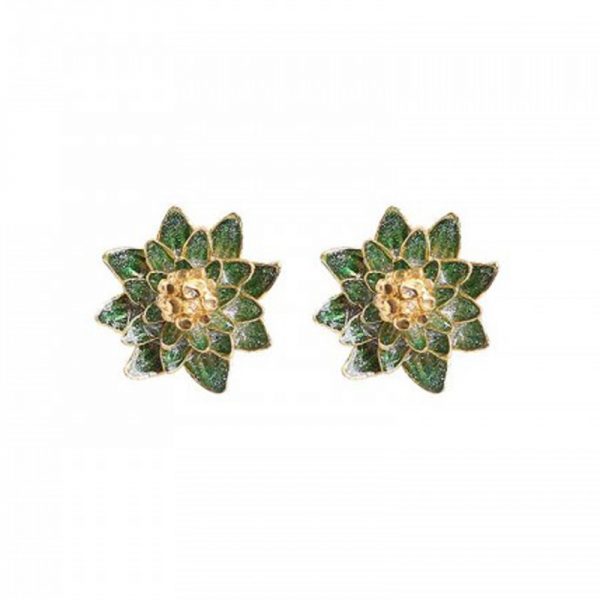 Orecchini in Argento placcato Oro Misis Geisha