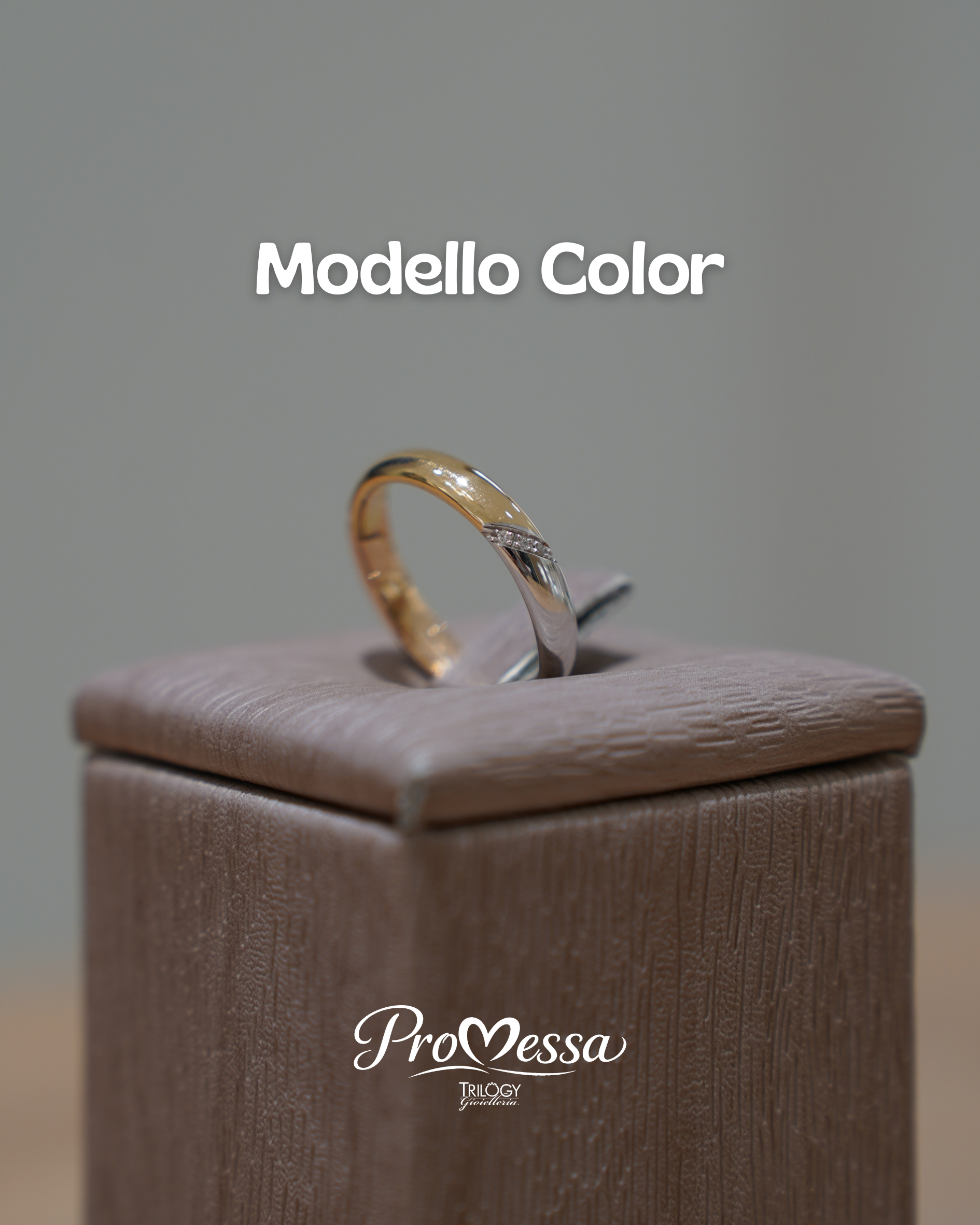 Fede Modello Color Donna 18kt