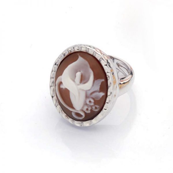 Anello in Argento con Cameo ovale