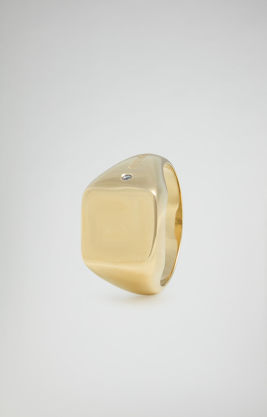 Anello uomo chevalier con diamante