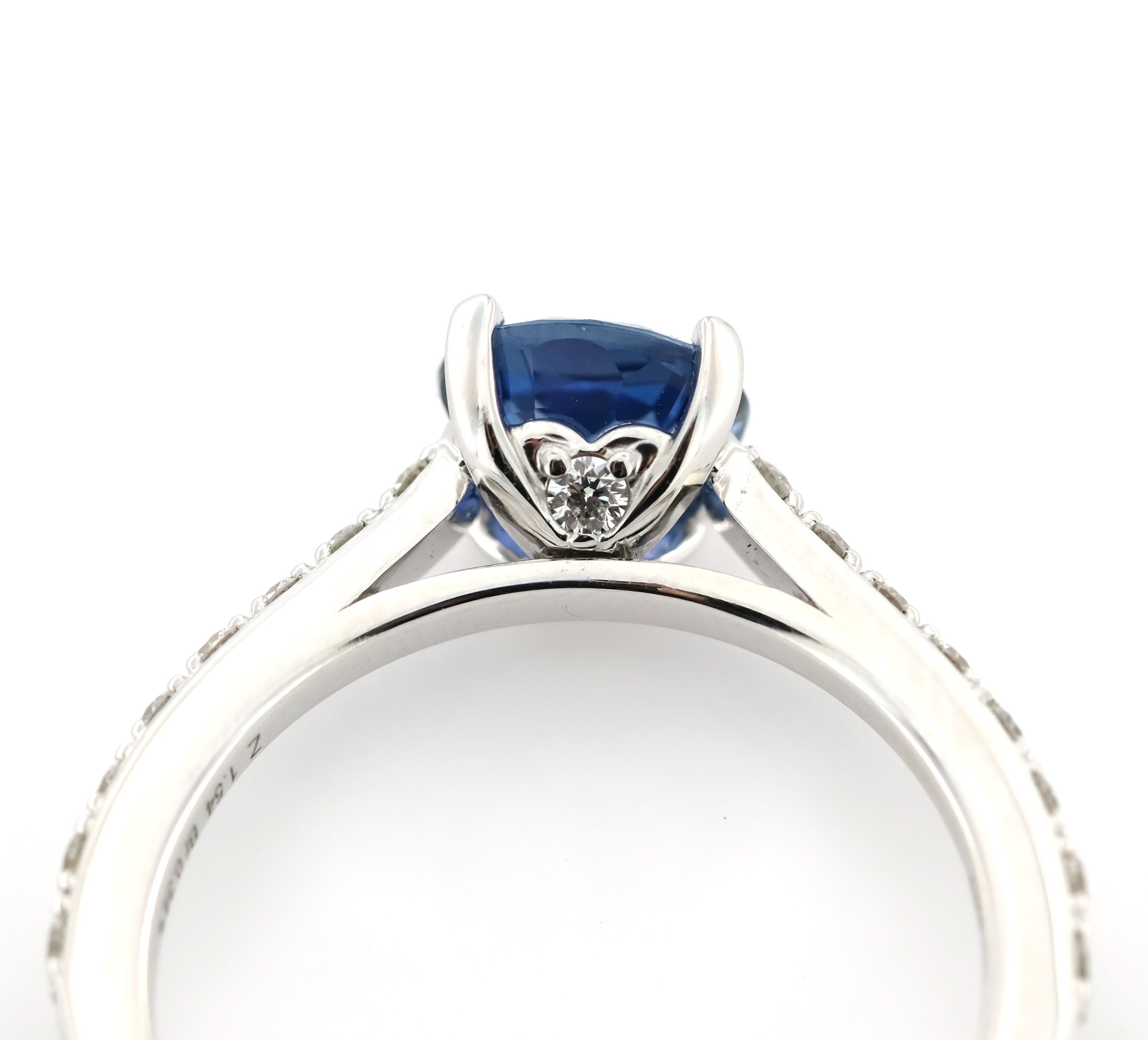 Anello CRIVELLI Zaffiro e Diamanti