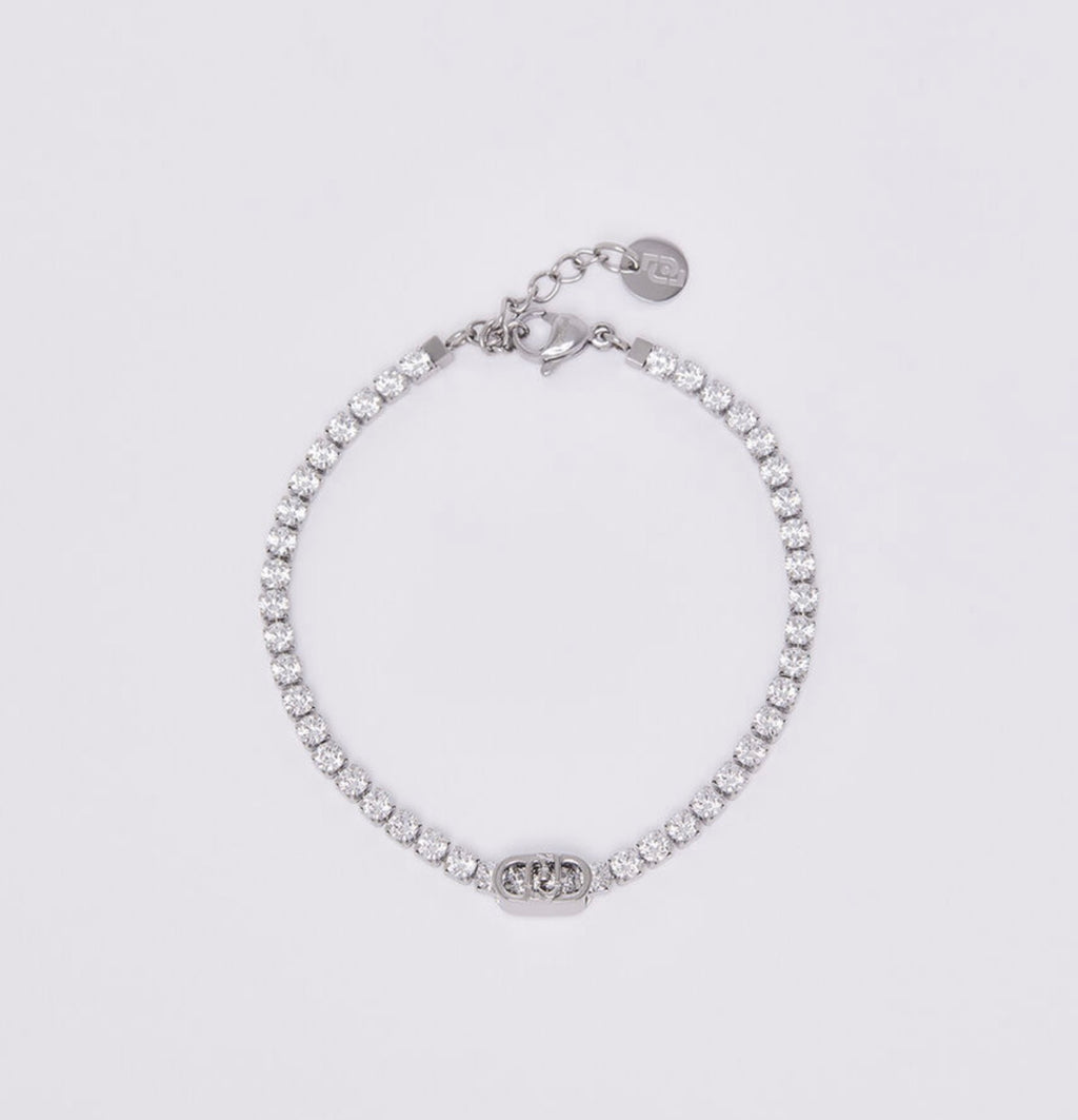 Bracciale tennis con zirconi