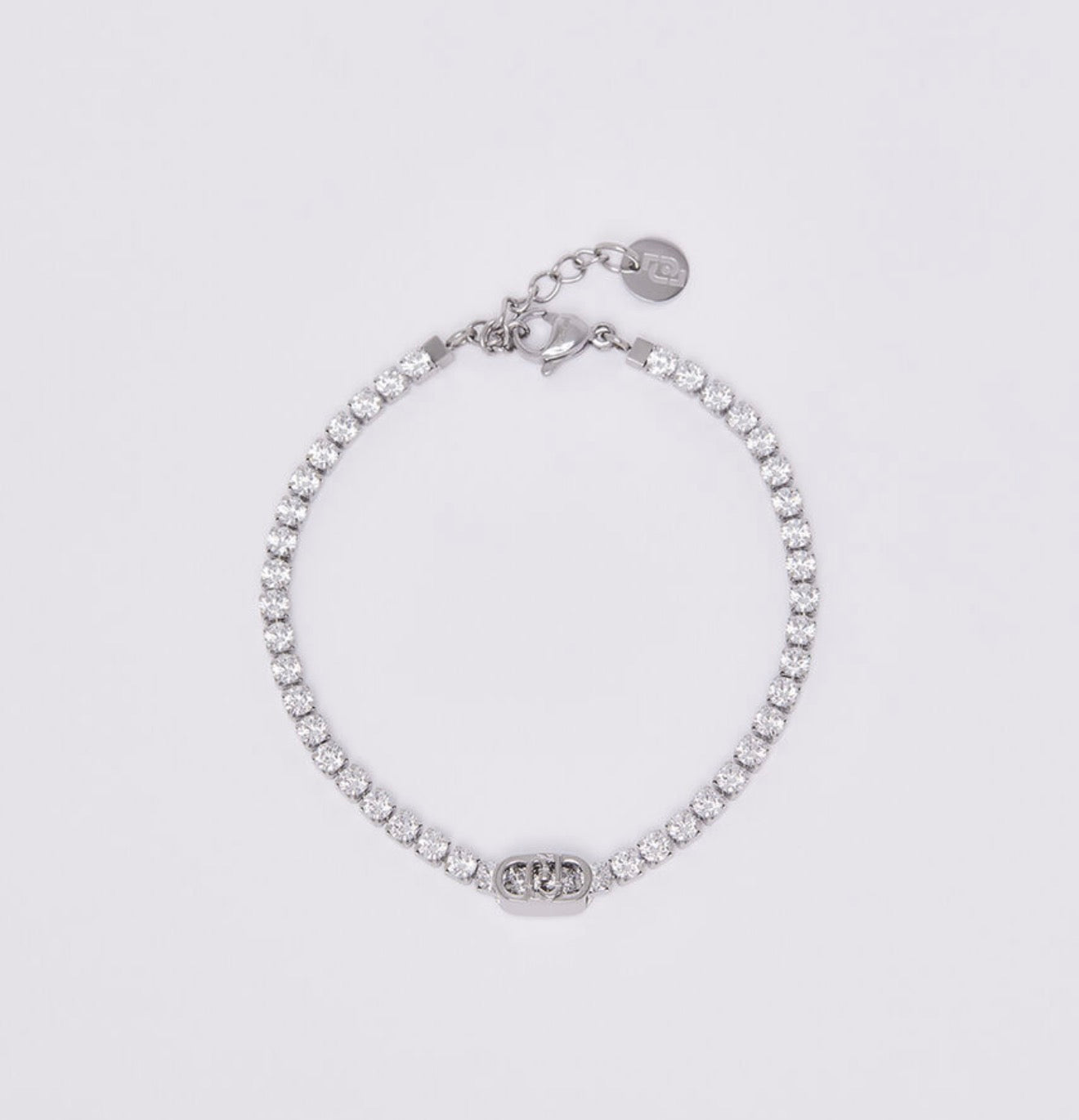 Bracciale tennis con zirconi