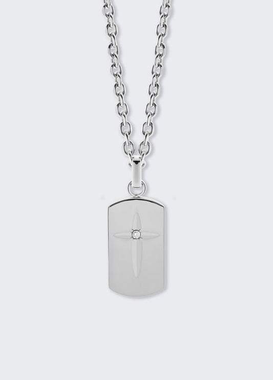 Collana con piastrina