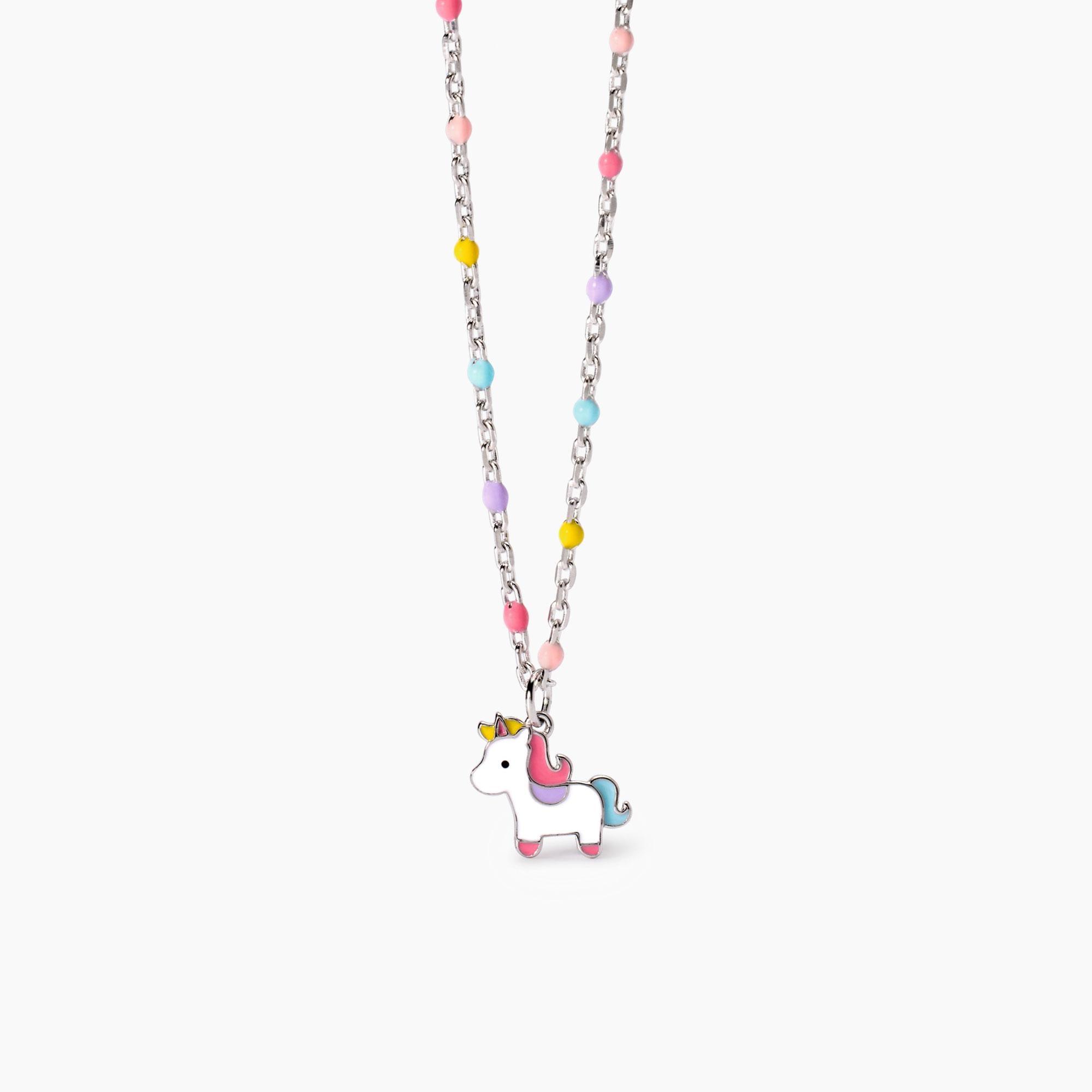 Girocollo da bambina con unicornoUnicorno Magico