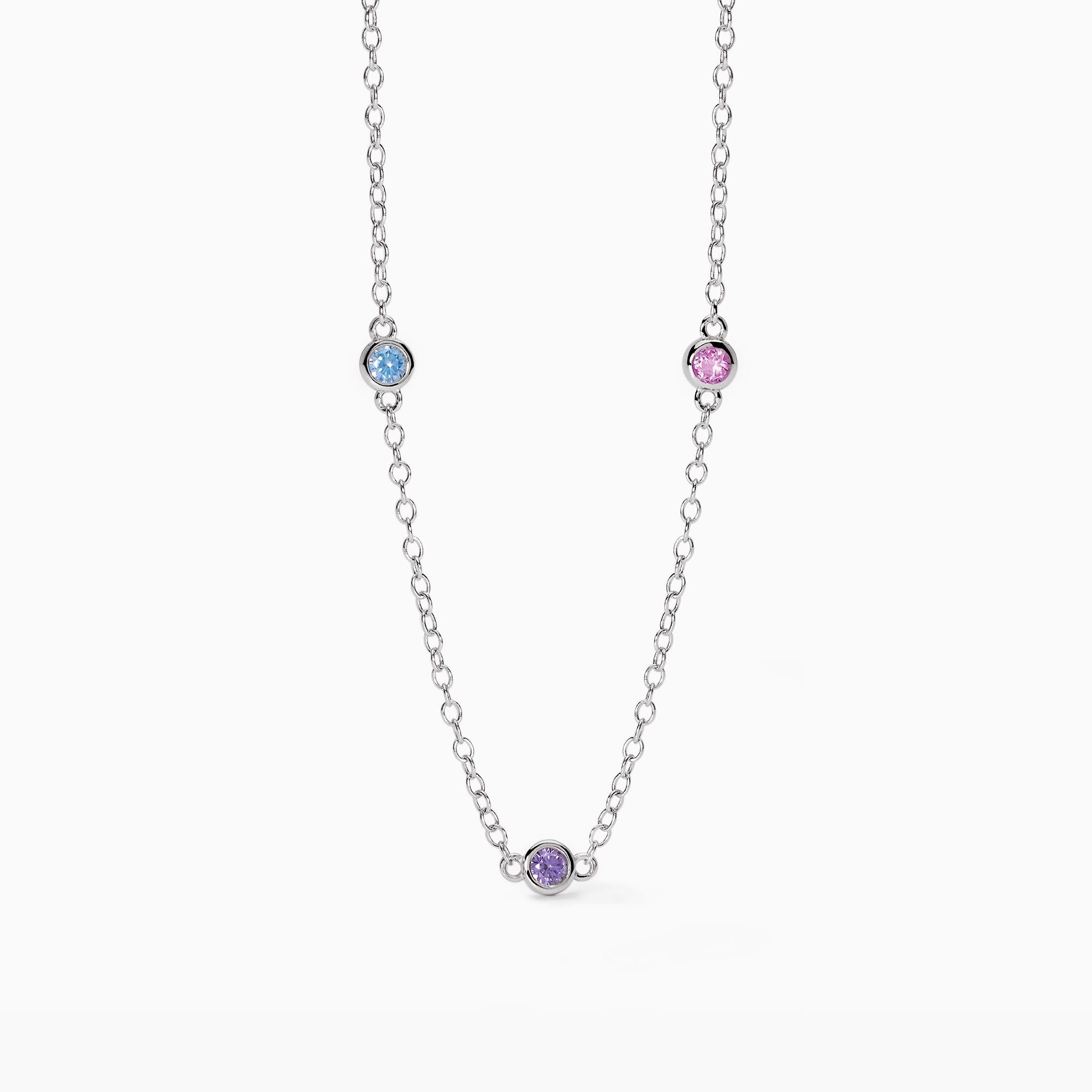 Girocollo da bambina multicolorRainbow