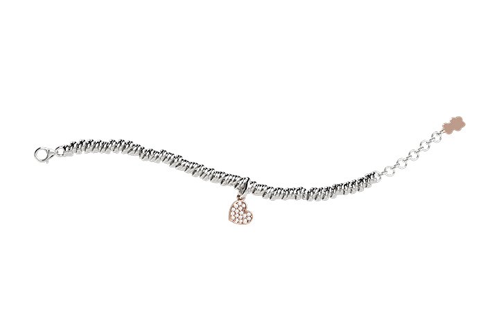 Bracciale Argento 925 con Cuore NANAN