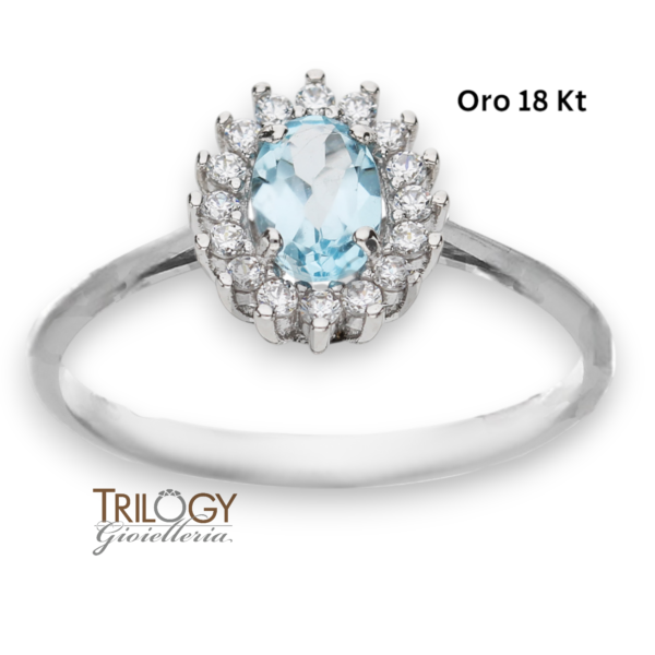 Anello Lady Celeste