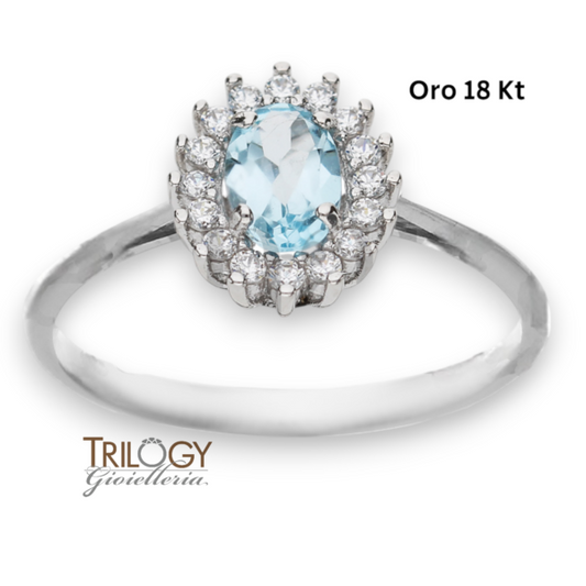 Anello Lady Celeste
