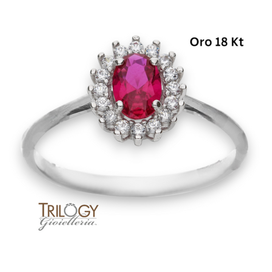 Anello Lady Rosso