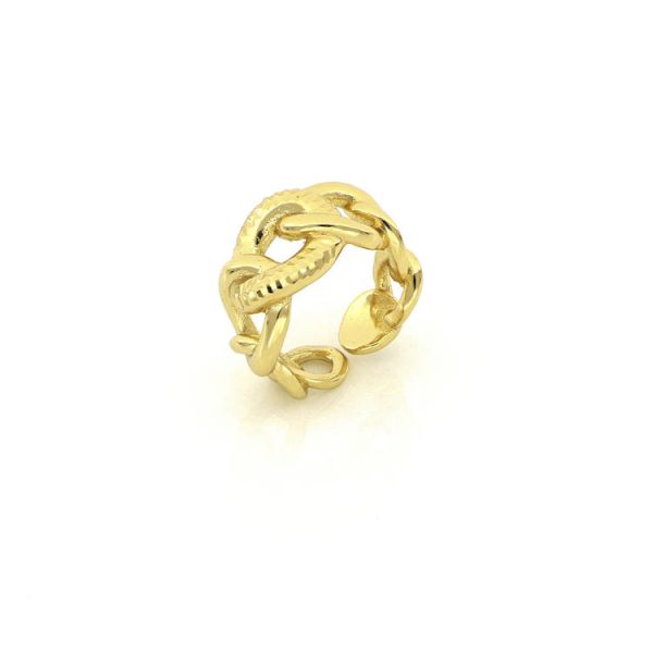 Anello da donna in Bronzo giallo Unoaerre