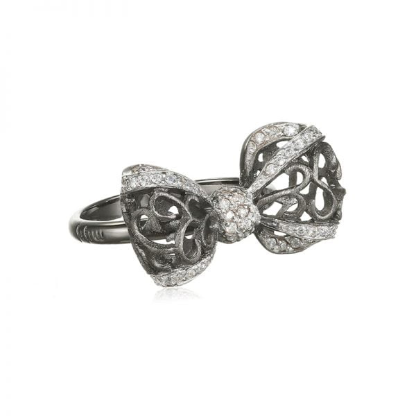 Anello da donna Argento e Zirconi Misis collezione Bon Ton