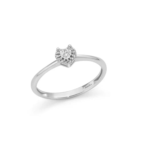 Anello Miluna Punto Luce a cuore