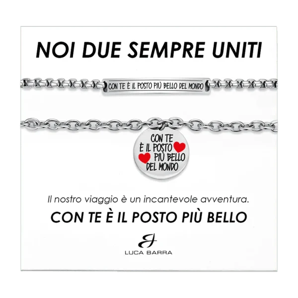 Bracciali coppia Luca Barra