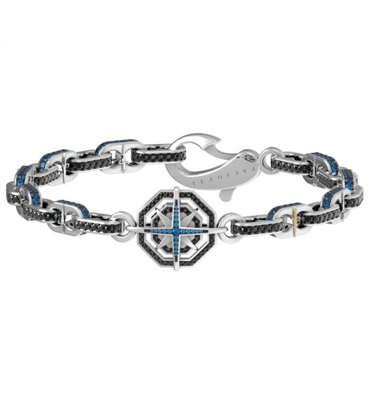 Bracciale Cesare Paciotti rosa dei venti uomo