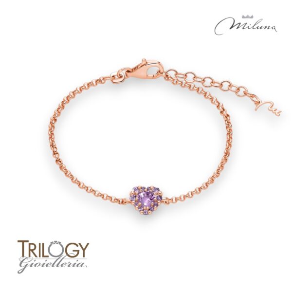 Bracciale  Miluna con Ametiste