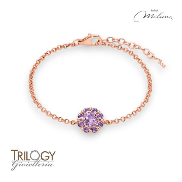 Bracciale  Miluna con ametiste