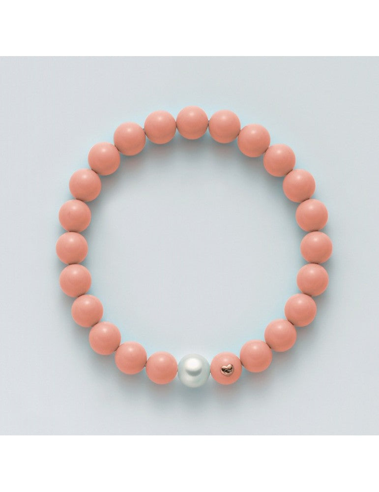 Bracciale Miluna Corallo Rosa Terra e Mare