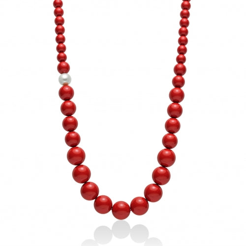 Collana Miluna girocollo Corallo Terra e Mare