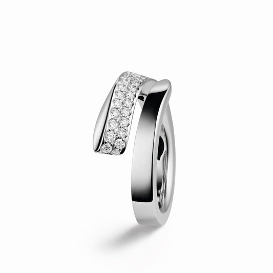 Crivelli Like Anello Oro Bianco Slim