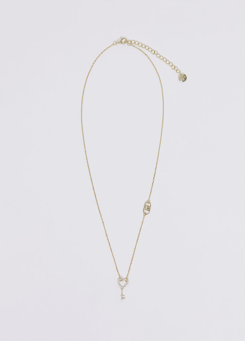 Collana in argento con charm