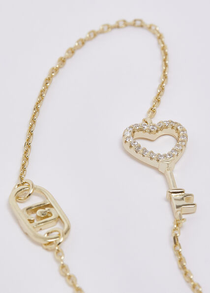 Bracciale in argento con charm