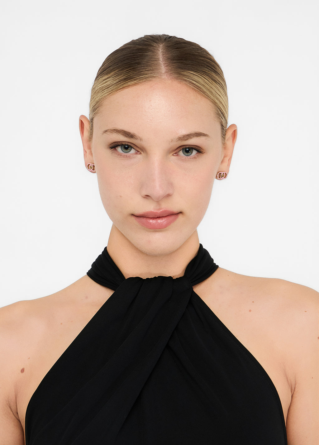 Orecchini con logo monogram