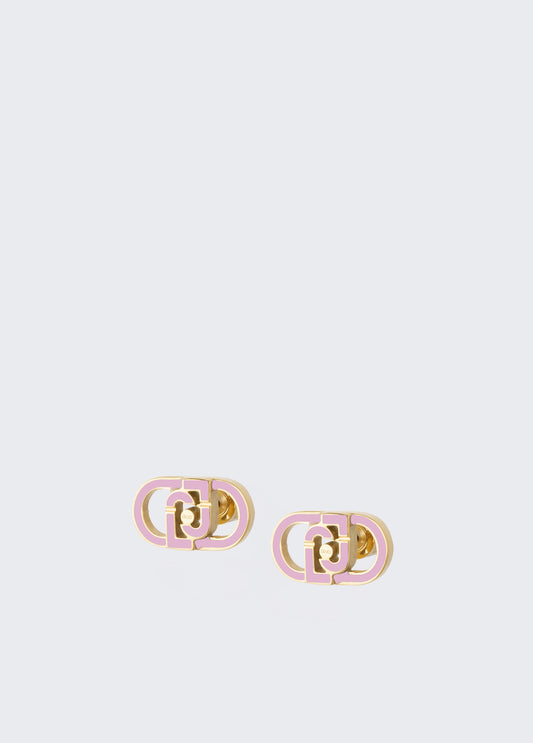 Orecchini con logo monogram