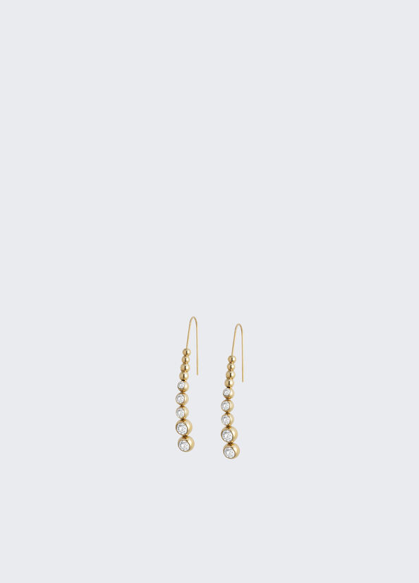 Orecchini pendenti con strass Liu jo