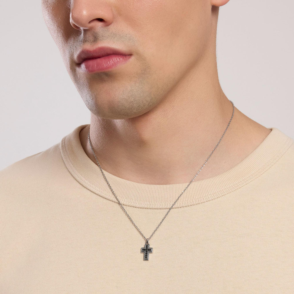 Collana uomo con croce MYSTICAL