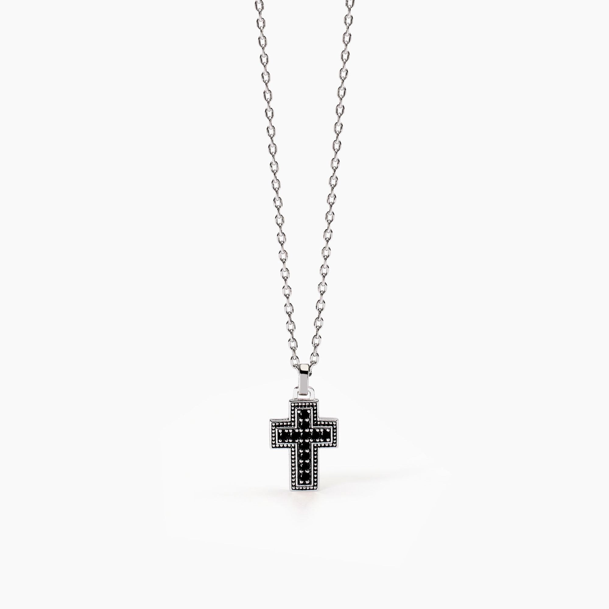 Collana uomo con croce MYSTICAL