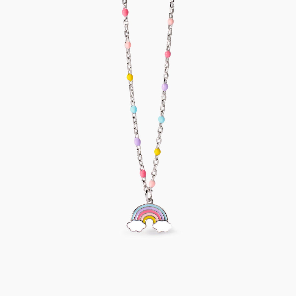 Girocollo da bambina con arcobaleno RAINBOW