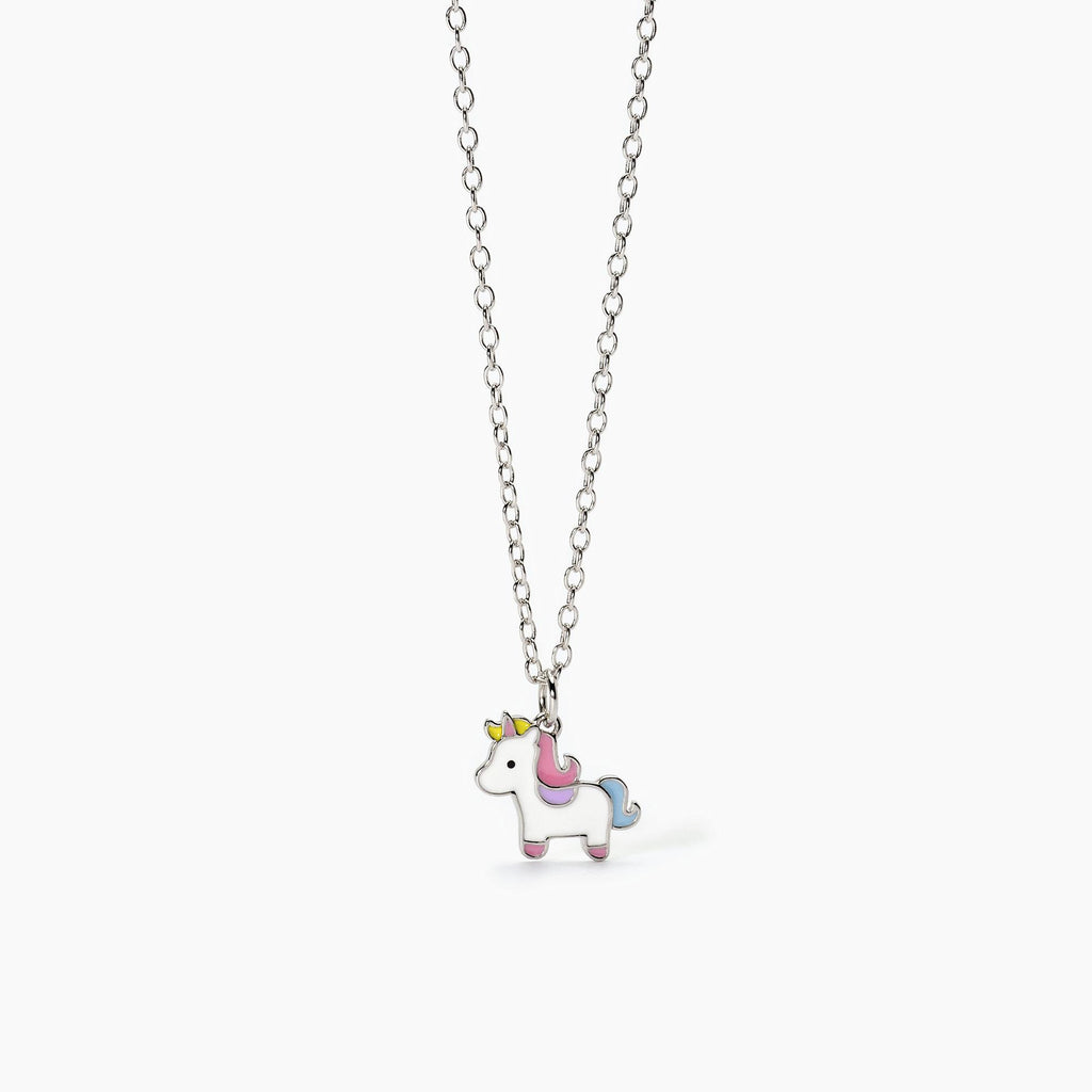 Girocollo in argento con unicorno UNICORNO MAGICO