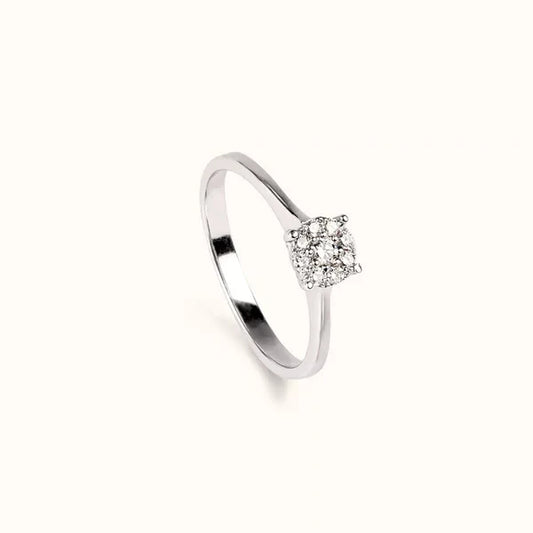 Anello Magyc in Oro Bianco e Diamanti