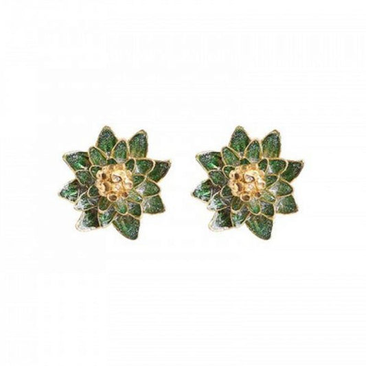 Orecchini in Argento placcato Oro Misis Geisha