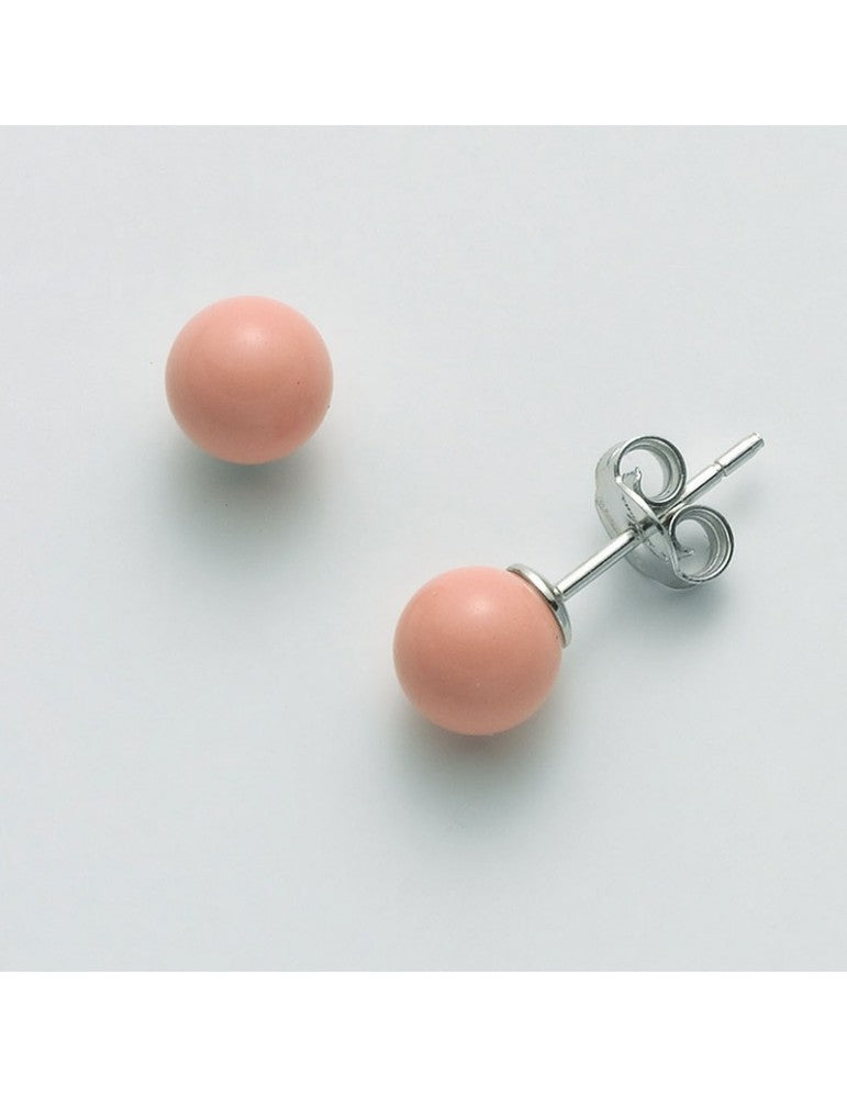 Orecchini Miluna Corallo rosa Terra e Mare
