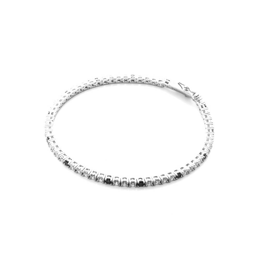 Bracciale Cesare Paciotti in Argento e Zirconi – Mister Tennis